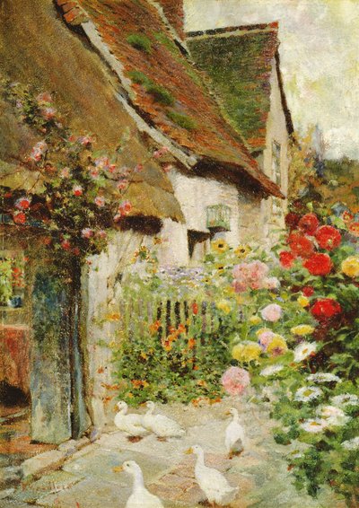 A Cottage Door by David Woodlock